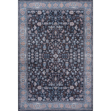 Kemer All-over Persian Washable Area Rug